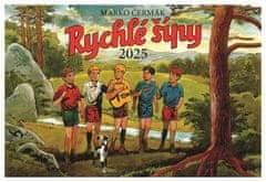 Kalendár 2025 Rýchle šípy - nástenný