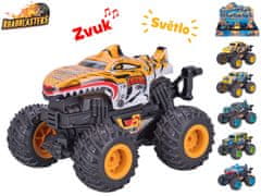 Roadblaster monster truck 12 cm na batérie na zotrvačník so svetlom a zvukom