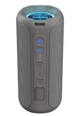 Canyon bezdrôtový reproduktor OnMove 15, 40W, BT 5.0, SD, AUX, mic., režim TWS, IPX6, 6 hodín prehrávania, RGB, béžová