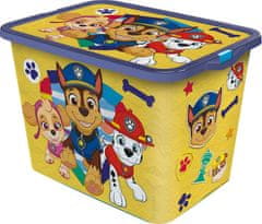 Stor BOX ÚLOŽNÝ S VEKOM PAW PATROL 23L, PLAST