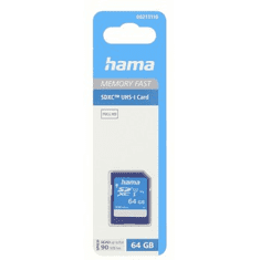 HAMA SDXC 64 GB Class 10, UHS-I 90 MB/s, V10