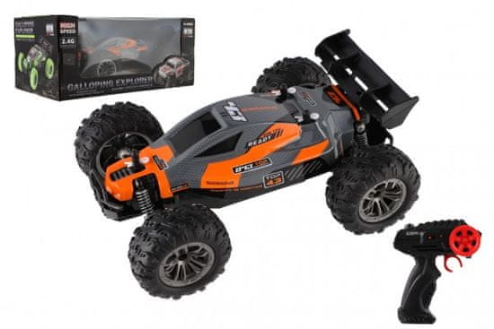 Teddies Auto RC Buggy rýchlostný 2,4 GHz plast 25cm na batérie oranžové