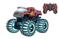 Auto Wild Truck RC so svietiacimi kolesami 26,5 cm