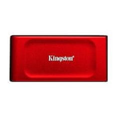 Kingston externý SSD 1000GB XS1000 (čítanie/zápis: 1050/1000MB/s) - Red