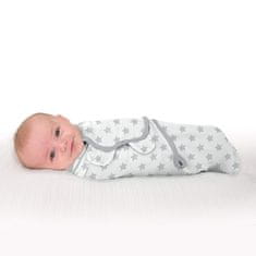 Summer Infant INGENUITY SUMMER Zavinovačka SwaddleMe Original Swaddle Grey star