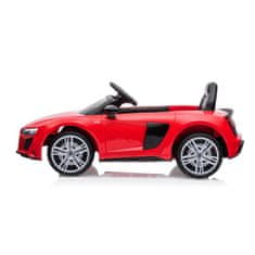 MILLY MALLY Elektrické autíčko Audi R8 Spyder Red