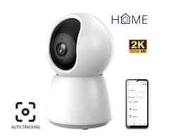 iGET HOME Camera CS4 White - bezdrôtová vnútorná 2K kamera, Auto tracking, LAN port, zvuk