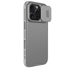 Nillkin CamShield PRE Zadný Kryt pre Apple iPhone 16 Pre Titanium Gray