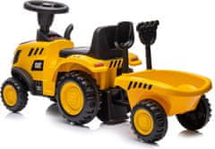 CHIPOLINO Odrážadlo Traktor CAT Yellow