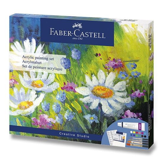 Faber-Castell Akrylové farby sada 18 ks