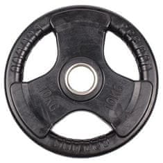 Rubber olympijský kotúč hmotnosť 15 kg