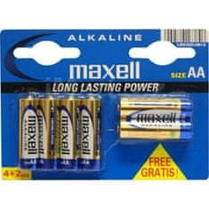 MAXELL LR6 4+2PK BP ALK. 790230