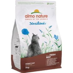 Almo Nature cat Sterilised hovädzie 2kg