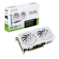 ASUS Dual GeForce RTX 4060 EVO White/OC/8GB/GDDR6