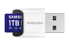 SAMSUNG pamäťová karta 1TBGB PRO Plus micro SDXC CL10 U3 (č/z: až 180/až 130MB/s) + USB adaptér