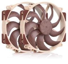 Noctua NF-A14x25r G2 PWM Sx2-PP súprava 2 ventilátorov 140x140x25mm