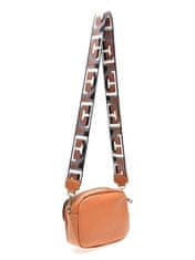 Dámska kožená crossbody kabelka RC1751 Cognac