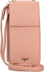 Dámska kožená crossbody kabelka BLC/5699 PEACH