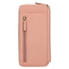 Dámska kožená crossbody kabelka BLC/5699 PEACH