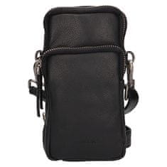 Dámska kožená crossbody kabelka BLC-23/2286 BLK