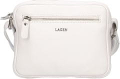 Dámska kožená crossbody kabelka BLC-23/2153 WHITE