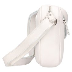 Dámska kožená crossbody kabelka BLC-23/2153 WHITE