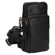 Dámska kožená crossbody kabelka BLC-23/2286 BLK