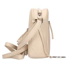 Dámska kožená crossbody kabelka BLC-23/2627 OFF WHITE