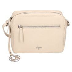 Dámska kožená crossbody kabelka BLC-23/2627 OFF WHITE