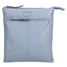 Dámska kožená crossbody kabelka BLC-4594-20 L.BLUE