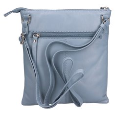 Dámska kožená crossbody kabelka BLC-4594-20 L.BLUE