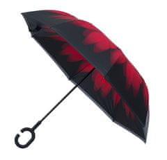 Dámsky holový dáždnik Inside Out Red Daisy Umbrella