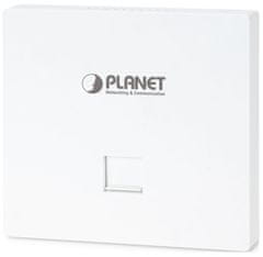 Planét WDAP-W3000AX in-wall AP, 1x1Gb, Dual Band 802.11ax (3Gb/s), PoE+ 802.3at, VLAN, 256 klientov, -20~55°C