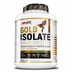 Amix Gold Whey Proteín Isolate 2280 g natural chocolate