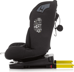 CHIPOLINO Autosedačka X Factor i-Size 40-150cm Isofix 360 Obsidian