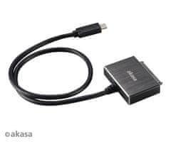 Akasa USB 3.1 adaptér pre 2,5&quot; HDD a SSD - 60 cm