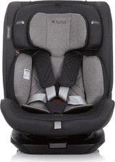 CHIPOLINO Autosedačka X Factor i-Size 40-150cm Isofix 360 Granite