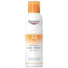 Transparentný sprej na opaľovanie Dry Touch SPF 50 200 ml