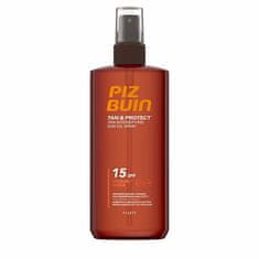 Olej urýchľujúci proces opaľovania v spreji SPF 15 Tan & Protect (Sun Oil Spray) 150 ml