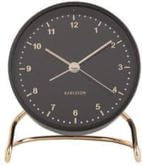 Karlsson Budík Clock Stylish KA5764BK