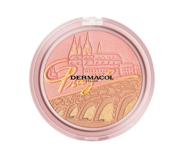 Dermacol Bronzujúci a rozjasňujúci púder s tvárenkou (Bronzing and Highlighting Powder with Blush) 10,5 g