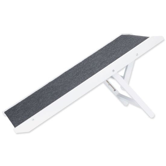 Ramp, height-adjustable, MDF, 36×43×90 cm, white