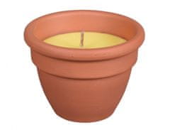 Sviečka proti hmyzu CITRONELLA obal 140g d9x7cm