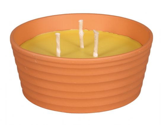 Sviečka proti hmyzu CITRONELLA žardinka 420g d16x7cm