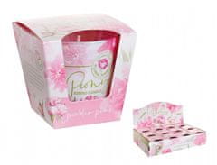 Sviečka v skle PEONY - POWDER PINK vonná 115g