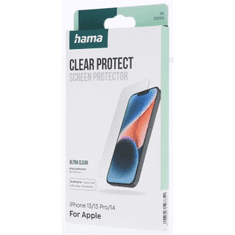 HAMA Clear Protect, ochranné sklo na displej pre Apple iPhone 13/13 Pro/14