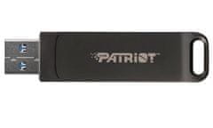 PATRIOT RAGE R550 128GB / USB Typ-A + USB Typ-C / USB 3.2 Gen 1 / šedá