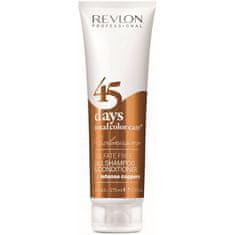 Revlon Šampón a kondicionér pre intenzívne medené odtiene 45 days total color care (Shampoo & Conditioner Intense Coppers) 275 ml