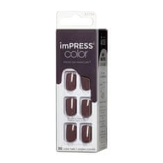 Samolepiace nechty imPRESS Color Try Gray 30 ks