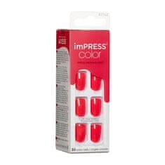 Samolepiace nechty imPRESS Color Corally Crazy 30 ks